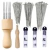 Complete Wool Felting Tool Kit,Needle Felting Supplies Needle Felting Kit With 90Pcs Needle Felting Needles,3Pcs Needle Bottles,2Pcs Needle Felting Pen,Needle Felting Tools For Beginner,Professional -Michaels Stores 43227262769200