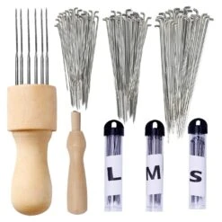 Complete Wool Felting Tool Kit,Needle Felting Supplies Needle Felting Kit With 90Pcs Needle Felting Needles,3Pcs Needle Bottles,2Pcs Needle Felting Pen,Needle Felting Tools For Beginner,Professional -Michaels Stores 43227262769200 2