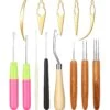 13 Pcs Dreadlocks Tool Set Includes 5 Latch Hook Crochet Needles, 3 Dreadlocks Crochet Hook And 5 Locking Hair Extensions Tool For Locs, Sisterlocks, Easyloc Hair -Michaels Stores 43227587827760