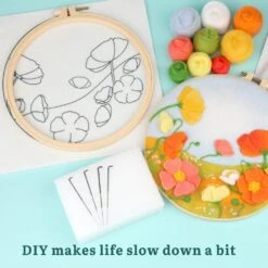 Mayboos Needle Felt Starter Set, Includes Wool Bag, Felting Needles, Foam Pad, Felt Cloth & Instructions, Pastoral Style Kit For Home Decoration 24 Mayboos Needle Felt Starter Set, Includes Wool Bag, Felting Needles, Foam Pad, Felt Cloth & Instructions, Pastoral Style Kit For Home Decoration -Michaels Stores 43227902416944