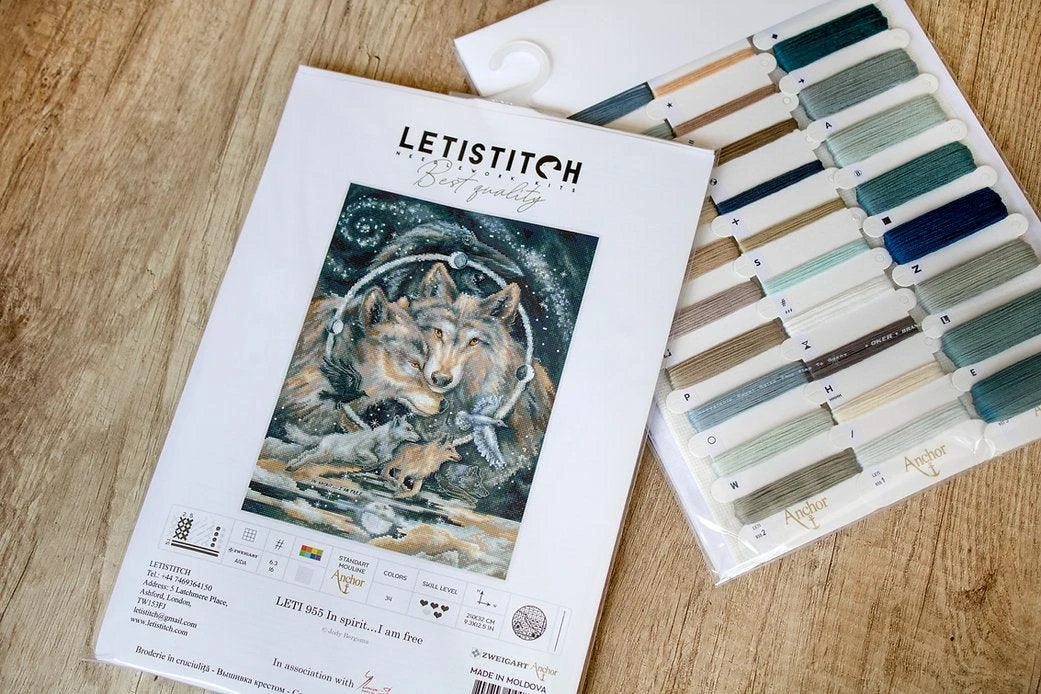 Counted Cross Stitch Kit In Spirit I Am Free Leti955 12 Counted Cross Stitch Kit In Spirit I Am Free Leti955 - Image 10