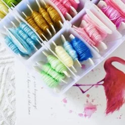 Embroidery Floss - 276pcs Embroidery Thread And Accessories - Colors Are Labeled With Std Codes - Perfect Thread For Cross Stitch, Hand Embroidery 25 Embroidery Floss - 276pcs Embroidery Thread And Accessories - Colors Are Labeled With Std Codes - Perfect Thread For Cross Stitch, Hand Embroidery -Michaels Stores 438595094160688 1