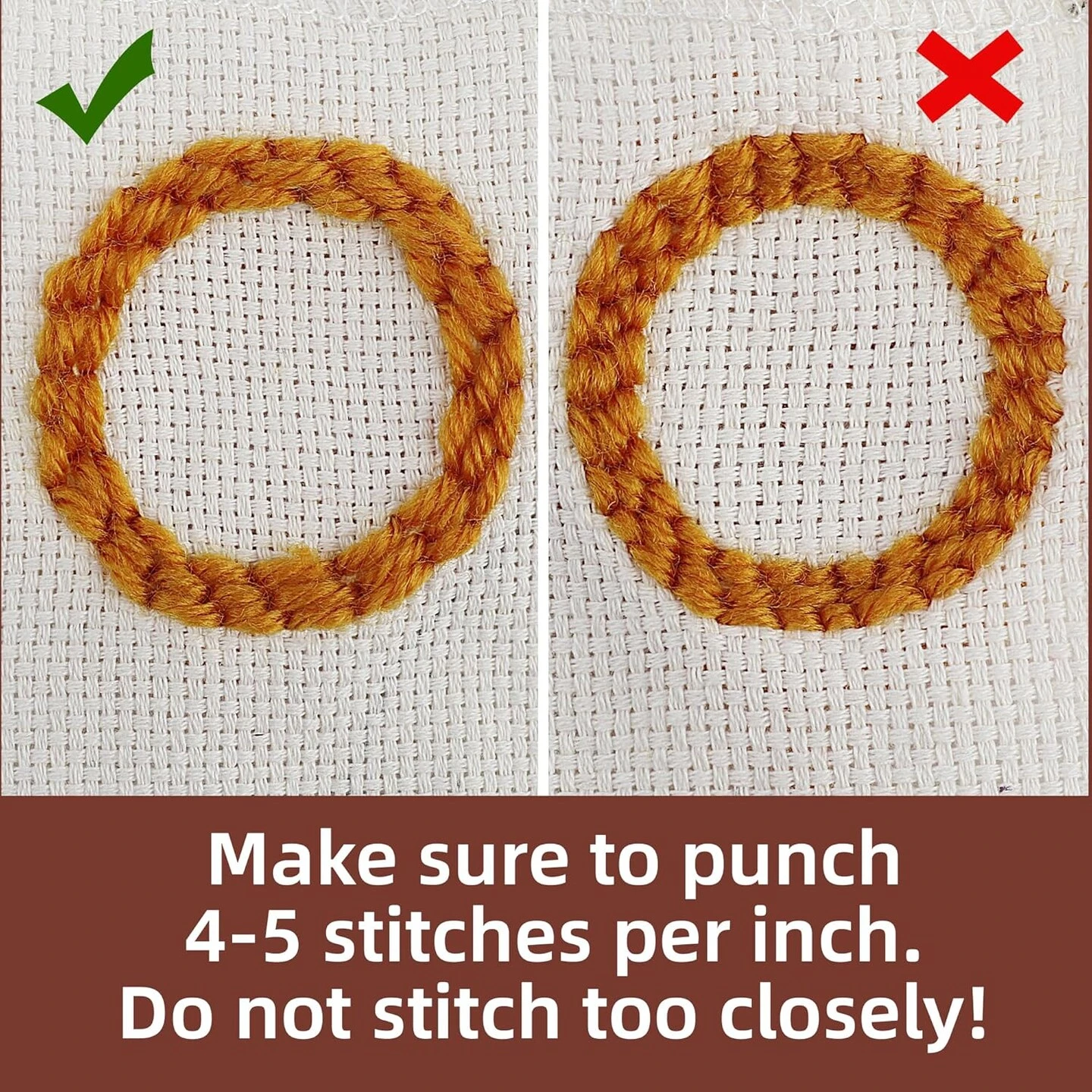 Punch Needle Coasters Kit, Punch Needle Embroidery Kit For Beginners And Adults Including Patterns, Tools, Yarns, Hoop, Instruction, Coaster Holder Coaster Art Craft Supplies (Plants) 16 Punch Needle Coasters Kit, Punch Needle Embroidery Kit For Beginners And Adults Including Patterns, Tools, Yarns, Hoop, Instruction, Coaster Holder Coaster Art Craft Supplies (Plants) - Image 14