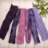 Multi Fiber Sampler - Super Soft Merino Roving, Hand Dyed BFL Wool & Sparkling Firestar For Felting, Spinning, Doll Making Purple 1 Multi Fiber Sampler - Super Soft Merino Roving, Hand Dyed BFL Wool & Sparkling Firestar For Felting, Spinning, Doll Making Purple -Michaels Stores 451533284976592
