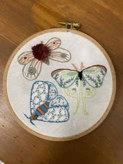 MCreativeJ Moths - Peel Stick And Stitch Hand Embroidery Patterns For DIY Crafting 14 MCreativeJ Moths - Peel Stick And Stitch Hand Embroidery Patterns For DIY Crafting -Michaels Stores 453925643337824