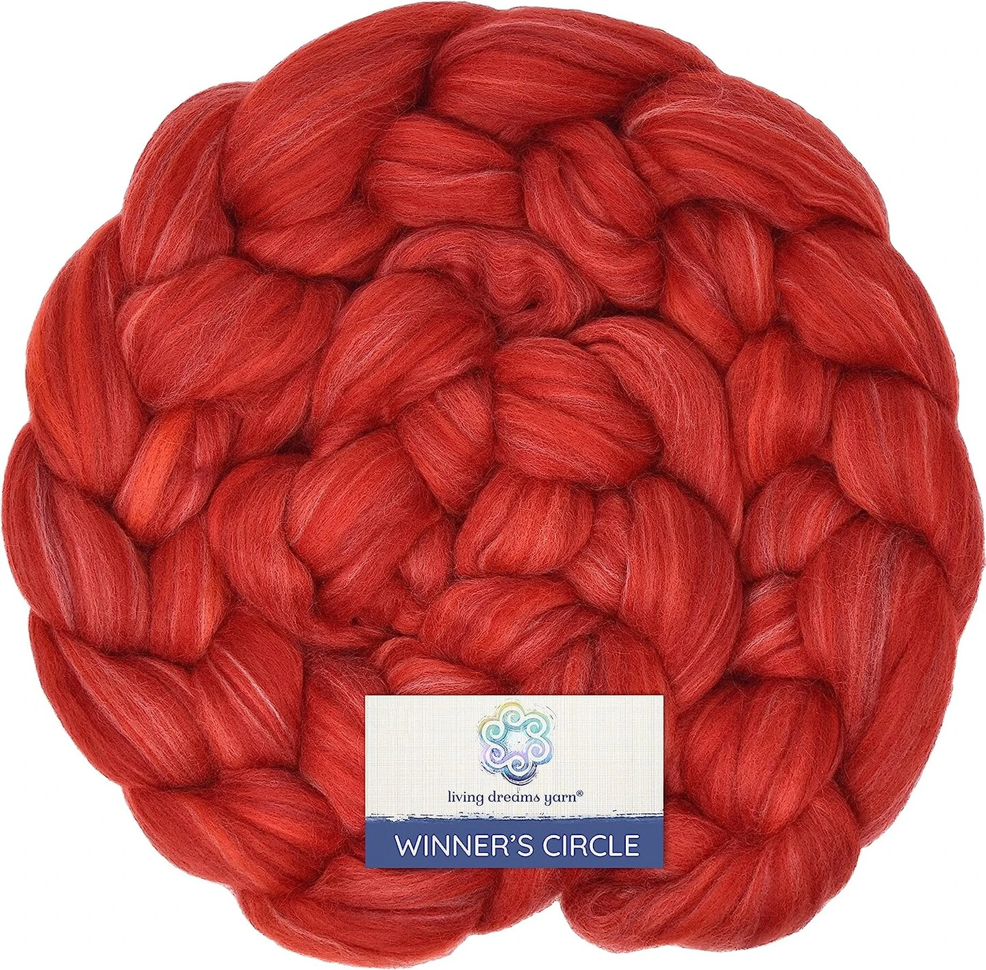 100% Superfine Merino Fiber: Winner's Circle. Soft Combed Top Roving Color Blend For Spinning, Felting, Weaving Volcano 3 100% Superfine Merino Fiber: Winner's Circle. Soft Combed Top Roving Color Blend For Spinning, Felting, Weaving Volcano