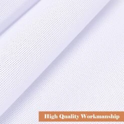 6 Pieces Aida Cloth 14 Count White Cross Stitch Fabric For Craft Embroidery, Handmade Needlework, DIY Handicrafts, 12 By 18-Inch 25 6 Pieces Aida Cloth 14 Count White Cross Stitch Fabric For Craft Embroidery, Handmade Needlework, DIY Handicrafts, 12 By 18-Inch -Michaels Stores 454870025541680