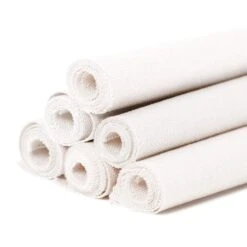 6 Pcs Linen Needlework Fabric, Square Embroidery Fabric 9 Colors Stitch Cloth For Garment Crafts And Decoration Embroidery Project -Michaels Stores 454870249936944 2