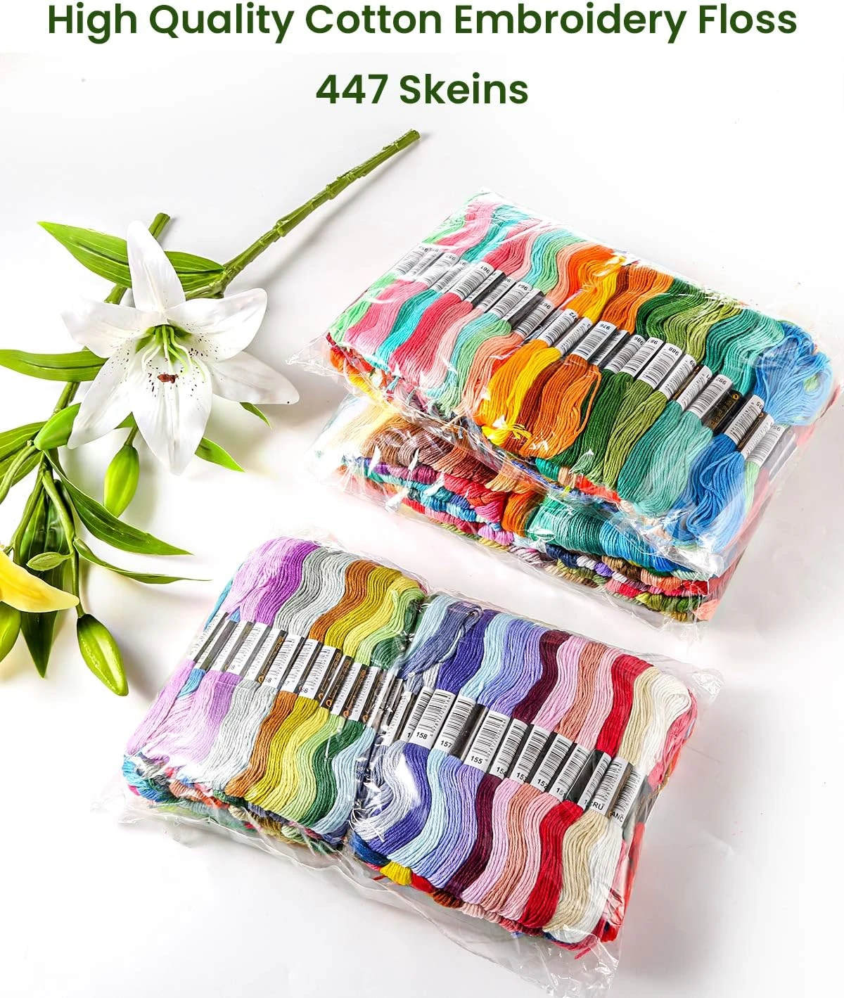 Embroidery Floss 50 Skeins Embroidery Thread 3 Embroidery Floss 50 Skeins Embroidery Thread - Image 2