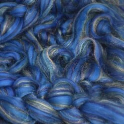 Designer Blend Corriedale, Sparkling Nylon Top Roving. Fancy, Colorful, Exotic - Limited Edition. Phasian -Michaels Stores 4611713314293896752 2