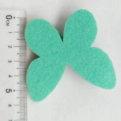 Chenkou Craft 15pcs New Padded Felt Butterfly Satin Ribbon Flowers Beads Appliques Wedding A454 (Multi-Color) -Michaels Stores 4611720495678396464 1