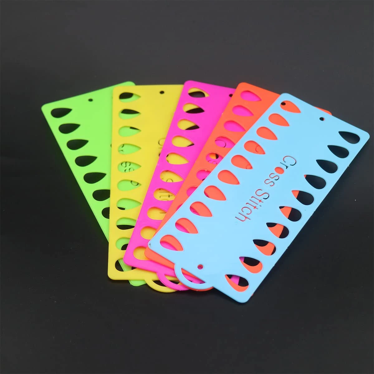 12 Pack Embroidery Floss Organizer,Cross Stitch Supplies Needlework Thread Holder Storage Tool 20 Positions Sewing Tools For Thread Craft DIY Sewing Storage (Mixcolor) 8 12 Pack Embroidery Floss Organizer,Cross Stitch Supplies Needlework Thread Holder Storage Tool 20 Positions Sewing Tools For Thread Craft DIY Sewing Storage (Mixcolor) - Image 6