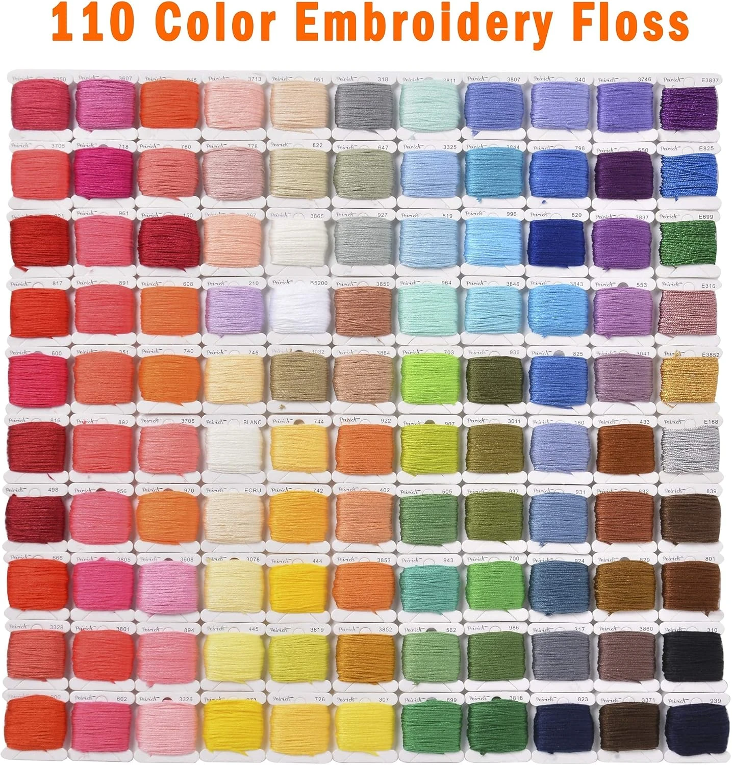Embroidery Floss Cross Stitch Supplies 12 Embroidery Floss Cross Stitch Supplies - Image 10