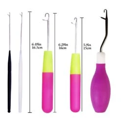 5 Pieces Different Size Latch Hook Set, Latch Hook Crochet Needle, Crochet Hook With Latch, Dreadlocks Crochet Hook Set, Latch Hook Crochet Needle, Bent Latch Hook For Carpet Making 25 5 Pieces Different Size Latch Hook Set, Latch Hook Crochet Needle, Crochet Hook With Latch, Dreadlocks Crochet Hook Set, Latch Hook Crochet Needle, Bent Latch Hook For Carpet Making -Michaels Stores 4611921417244809264