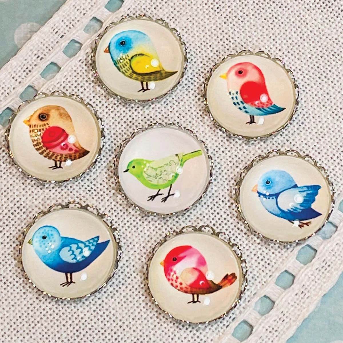 My Big Toe Designs Rockin Robin Needle Minder Set Accessory Multicolor 3 My Big Toe Designs Rockin Robin Needle Minder Set Accessory Multicolor
