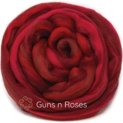 100% Merino Wool Roving. Soft Colorful Combed Top Roving For Felting, Spinning, Fiber Arts. Guns & Roses 14 100% Merino Wool Roving. Soft Colorful Combed Top Roving For Felting, Spinning, Fiber Arts. Guns & Roses -Michaels Stores 4611960066491466656 1