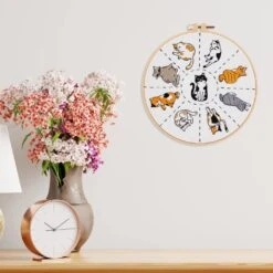 Louise Maelys Cats Embroidery Kits For Beginners With Cute Animals Pattern,Adults Starter Cross Stitch Kit DIY Needlepoint 33 Louise Maelys Cats Embroidery Kits For Beginners With Cute Animals Pattern,Adults Starter Cross Stitch Kit DIY Needlepoint -Michaels Stores 4611974035825653424 2