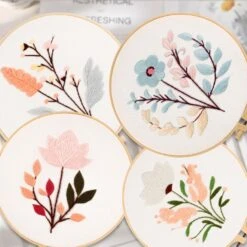 Maydear 4 Sets Embroidery Kit Punch Needle Kit,Embroidery Kit For Beginners Cross Stitch Kits With Embroidery Hoop And Instructions, Hand Embroidery Starter Kit For Adults (Four Flowers) 29 Maydear 4 Sets Embroidery Kit Punch Needle Kit,Embroidery Kit For Beginners Cross Stitch Kits With Embroidery Hoop And Instructions, Hand Embroidery Starter Kit For Adults (Four Flowers) -Michaels Stores 4611974036280735408 1