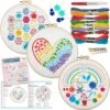 Embroidery Kit For Beginners Cross Stitch Kits For Beginners Needlepoint Kits For Adults Embroidery Kits For Adults Cross Stitch Kit Beginner Embroidery Kit For Adults Heart -Michaels Stores 4612034477534733712 1