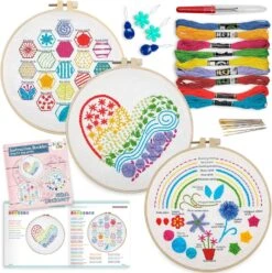 Embroidery Kit For Beginners Cross Stitch Kits For Beginners Needlepoint Kits For Adults Embroidery Kits For Adults Cross Stitch Kit Beginner Embroidery Kit For Adults Heart