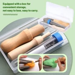 Needle Felting Kit, Wool Felting Needles, 4 Sizes Felting Needles With Needle Bottle Felting Tool Holders, Complete Needle Felting Tools Kit Needle Felting Supplies For Beginner Professional 28 Needle Felting Kit, Wool Felting Needles, 4 Sizes Felting Needles With Needle Bottle Felting Tool Holders, Complete Needle Felting Tools Kit Needle Felting Supplies For Beginner Professional -Michaels Stores 4612175755535996976 1