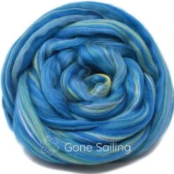 100% Superfine Merino Fiber: Winner's Circle. Soft Combed Top Roving Color Blend For Spinning, Felting, Weaving Gone Sailing -Michaels Stores 4612177904066829216 1