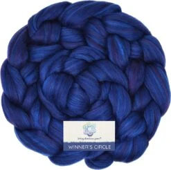 100% Superfine Merino Fiber: Winner's Circle. Soft Combed Top Roving Color Blend For Spinning, Felting, Weaving Bella Luna -Michaels Stores 4612177905811659680 1
