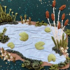3D Lily Pad Pond - Advanced Hand Embroidery DIY Craft Kit 27 3D Lily Pad Pond - Advanced Hand Embroidery DIY Craft Kit -Michaels Stores 4612186827144579744 1