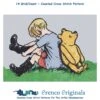 Pooh Bear And Christopher Robin Counted Cross Stitch Pattern -Michaels Stores 472544009496800