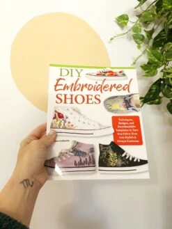 DIY Embroidered Shoes- Hand Embroidery DIY Book 32 DIY Embroidered Shoes- Hand Embroidery DIY Book -Michaels Stores 479733837435088 2