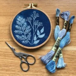 Cyanotype Botanicals - Botanical Embroidery Kit For Beginners 17 Cyanotype Botanicals - Botanical Embroidery Kit For Beginners -Michaels Stores 479734495940816