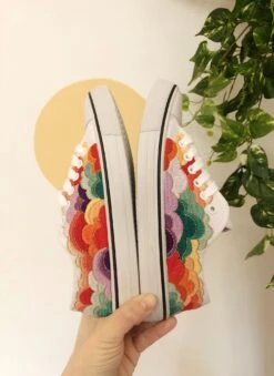 DIY Embroidered Shoes- Hand Embroidery DIY Book 28 DIY Embroidered Shoes- Hand Embroidery DIY Book -Michaels Stores 479734542078160 1