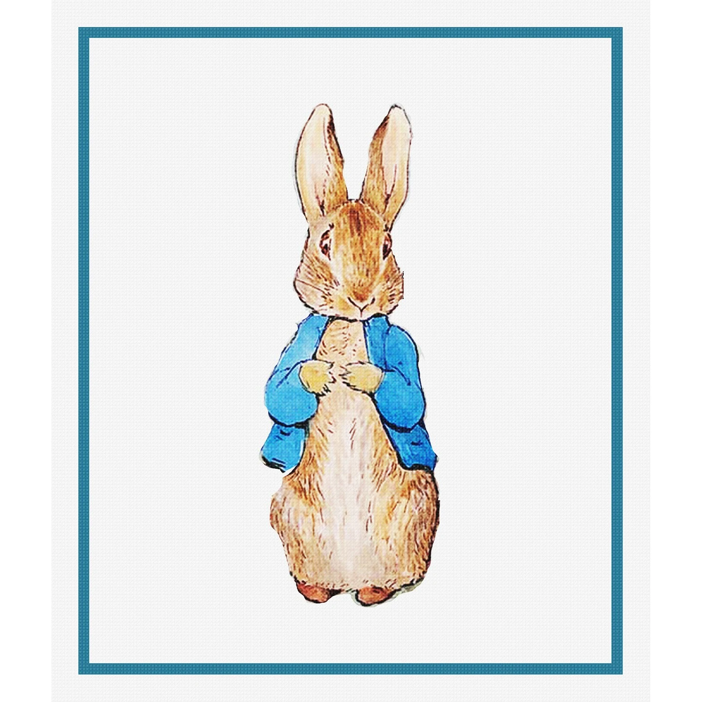 Peter Rabbit Inspired By Beatrix Potter Counted Cross Stitch Pattern 9 Peter Rabbit Inspired By Beatrix Potter Counted Cross Stitch Pattern - Image 7