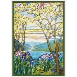 Iris Flowers And Magnolia Trees Inspired By Louis Comfort Tiffany Counted Cross Stitch Pattern 18 Iris Flowers And Magnolia Trees Inspired By Louis Comfort Tiffany Counted Cross Stitch Pattern -Michaels Stores 4797763461163