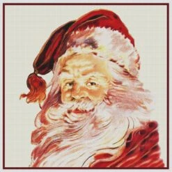 Father Christmas Santa Claus St Nick # 16 Counted Cross Stitch Pattern -Michaels Stores 4797771696235 1