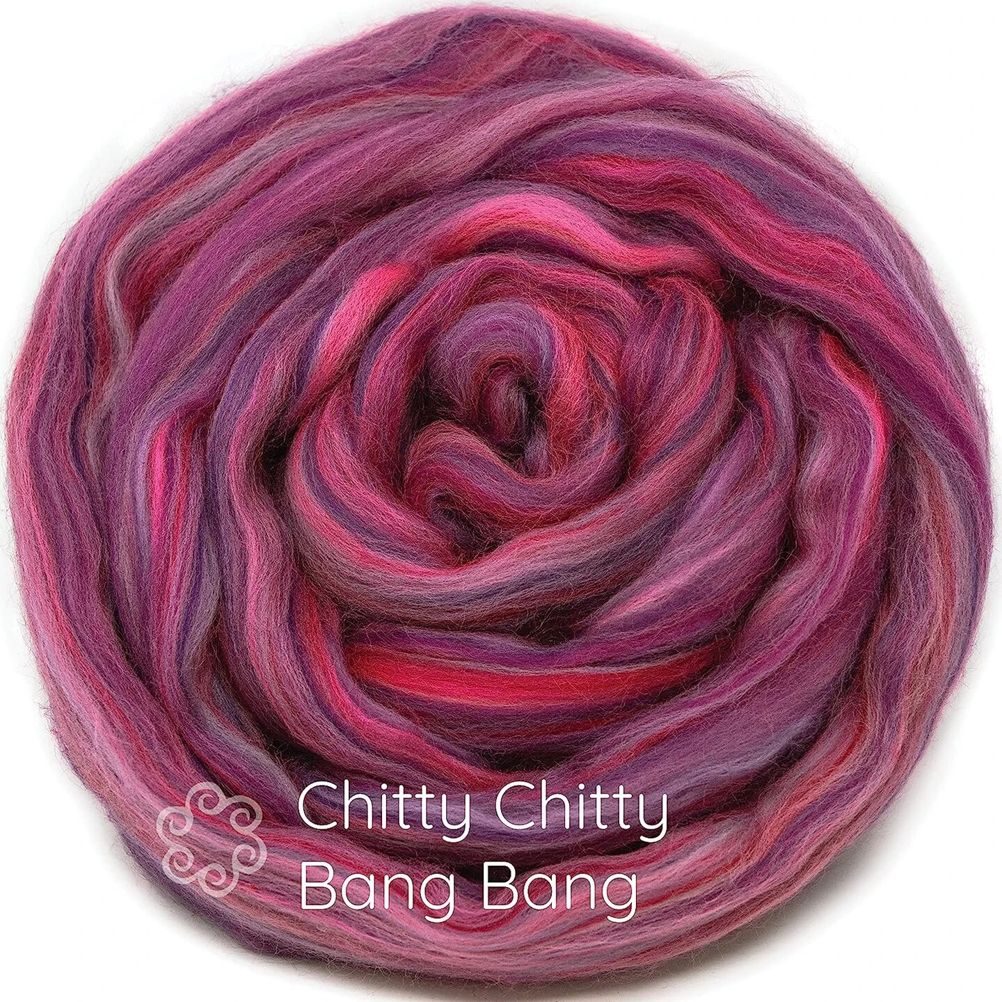 100% Merino Wool Roving. Soft Colorful Combed Top Roving For Felting, Spinning, Fiber Arts. Chitty Chitty 8 100% Merino Wool Roving. Soft Colorful Combed Top Roving For Felting, Spinning, Fiber Arts. Chitty Chitty - Image 6
