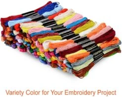 124 Skeins Embroidery Floss 20 124 Skeins Embroidery Floss -Michaels Stores 487352472421680