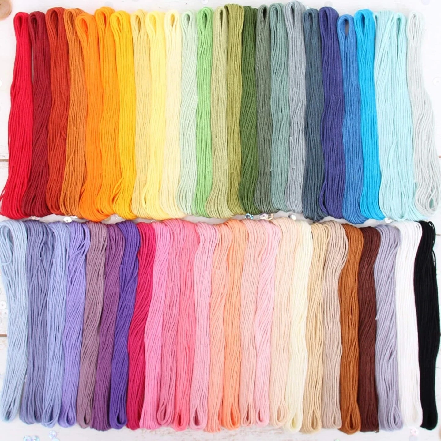 Premium Egyptian Long Fiber Cotton Embroidery Floss 17 Premium Egyptian Long Fiber Cotton Embroidery Floss - Image 15