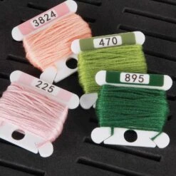 White 3mm Acrylic Embroidery Floss Bobbins(100Pcs/Set) -Michaels Stores 487353616418096 1