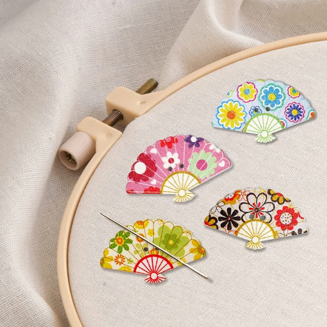 4 Pieces Fan Needle Minder,Magnetic Pin Holder For Cross Stitch, Needlework And Embroidery Accessories,Magnetic Needle Nanny 3 4 Pieces Fan Needle Minder,Magnetic Pin Holder For Cross Stitch, Needlework And Embroidery Accessories,Magnetic Needle Nanny