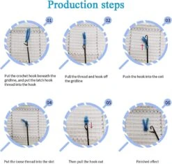 Latch Hook Kits For Adults Kids Christmas Rug Making Kits With Printed Canvas Carpet Tapestry Kits DIY Needlework Doormat Creative Gift Home Decoration 20.5Inch X13.8Inch (Blue) 22 Latch Hook Kits For Adults Kids Christmas Rug Making Kits With Printed Canvas Carpet Tapestry Kits DIY Needlework Doormat Creative Gift Home Decoration 20.5Inch X13.8Inch (Blue) -Michaels Stores 489735885969456