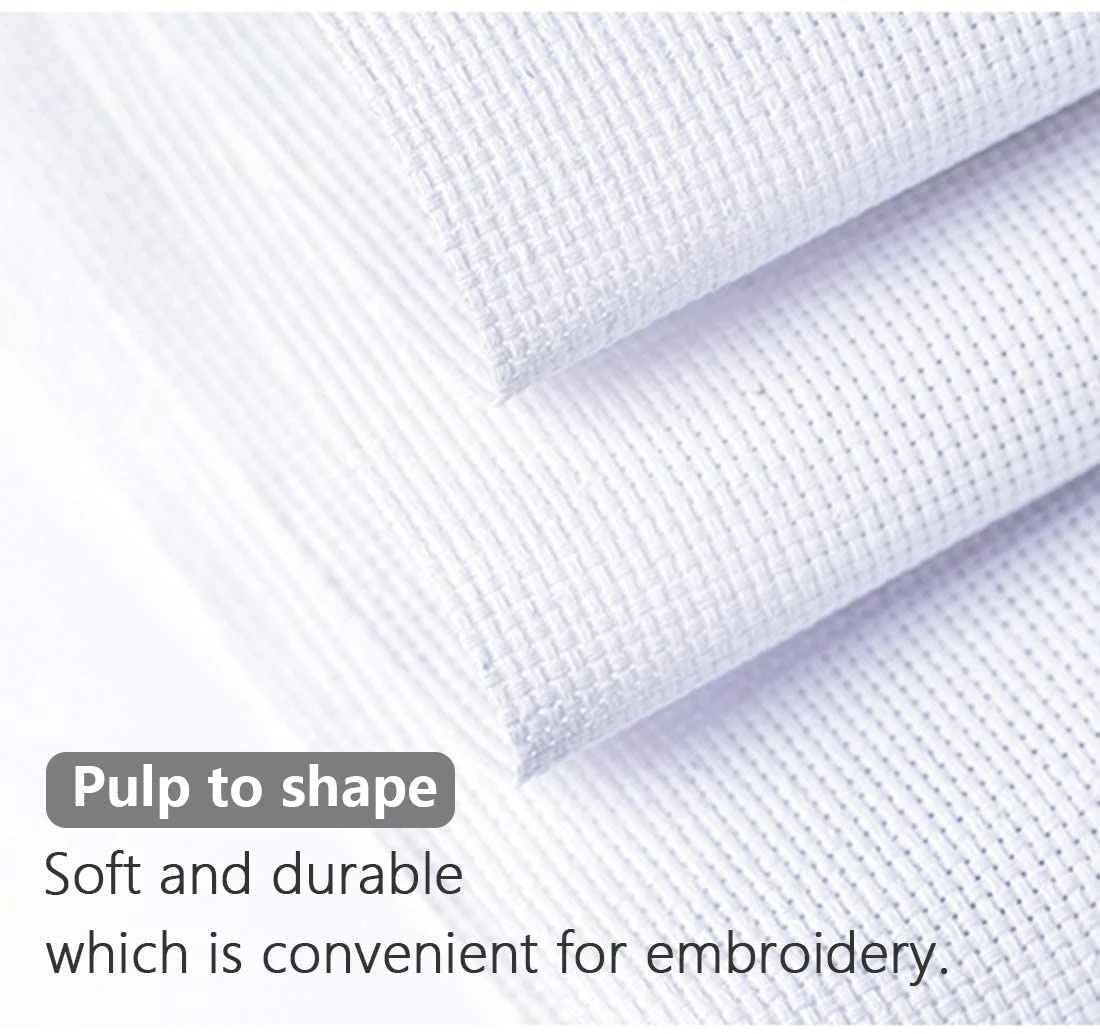Cross Stitch Aida Fabric 14 Count, 59 By 39 Inch Large Size, Classic Reserve Cross Stitch Aida Cloth For Home DIY Embroidery Decoration 12 Cross Stitch Aida Fabric 14 Count, 59 By 39 Inch Large Size, Classic Reserve Cross Stitch Aida Cloth For Home DIY Embroidery Decoration - Image 10