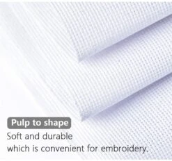 Cross Stitch Aida Fabric 14 Count, 59 By 39 Inch Large Size, Classic Reserve Cross Stitch Aida Cloth For Home DIY Embroidery Decoration 35 Cross Stitch Aida Fabric 14 Count, 59 By 39 Inch Large Size, Classic Reserve Cross Stitch Aida Cloth For Home DIY Embroidery Decoration -Michaels Stores 489735936579632 2