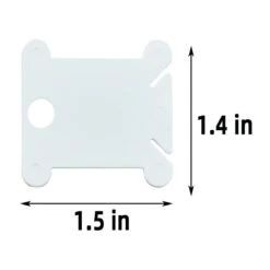 120 Pieces Plastic Floss Bobbins For Cross Stitch Embroidery Cotton Thread Embroidery Floss Cross Stitch Threads Craft DIY Sewing Storage Winding Thread Organizer Holder Embroidery DIY Cards (White) 28 120 Pieces Plastic Floss Bobbins For Cross Stitch Embroidery Cotton Thread Embroidery Floss Cross Stitch Threads Craft DIY Sewing Storage Winding Thread Organizer Holder Embroidery DIY Cards (White) -Michaels Stores 489736209455152 1