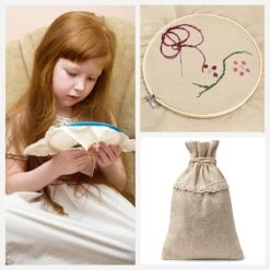 Caydo 3 Pieces Large Size Linen Needlework Fabric For Garment Craft, Flower Pot Decoration And Tablecloth, 62 By 19 Inch 27 Caydo 3 Pieces Large Size Linen Needlework Fabric For Garment Craft, Flower Pot Decoration And Tablecloth, 62 By 19 Inch -Michaels Stores 489736213403696 1