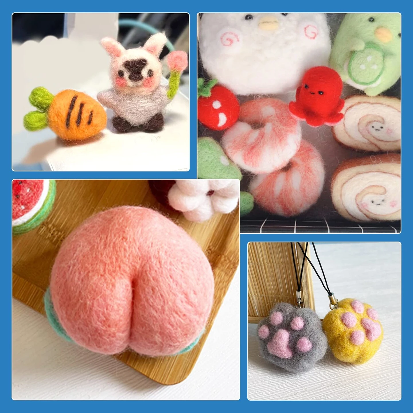 Needle Felting Needles, 104 Pcs Needle Felting Kit, 4 Sizes 4 Types Felting Needles, Triangle, Star, Cone, Spiral, Needle Felting Supplies, Needle Felting Tools, 36/38/40/42 Gauge 16 Needle Felting Needles, 104 Pcs Needle Felting Kit, 4 Sizes 4 Types Felting Needles, Triangle, Star, Cone, Spiral, Needle Felting Supplies, Needle Felting Tools, 36/38/40/42 Gauge - Image 14