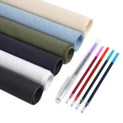 6 Pieces Fabric For Embroidery, Including 6 Colors Embroidery Fabric 5 Colors Water-Soluble Pens For Embroidery Projects And Upholstery Decoration, 11.8 By 11.8-Inch 32 6 Pieces Fabric For Embroidery, Including 6 Colors Embroidery Fabric 5 Colors Water-Soluble Pens For Embroidery Projects And Upholstery Decoration, 11.8 By 11.8-Inch -Michaels Stores 489736458901552 2