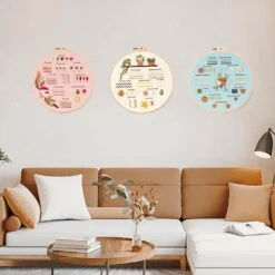 JOINRUN Embroidery Starter Kit For Beginner DIY: 3 Sets Adults Cross Stitch Kit, For Craft Lover Learn Hand Stitch, Includes Stamped Pattern,Hoop, Easy To Follow Instruction And Video 36 JOINRUN Embroidery Starter Kit For Beginner DIY: 3 Sets Adults Cross Stitch Kit, For Craft Lover Learn Hand Stitch, Includes Stamped Pattern,Hoop, Easy To Follow Instruction And Video -Michaels Stores 489737330137136 2