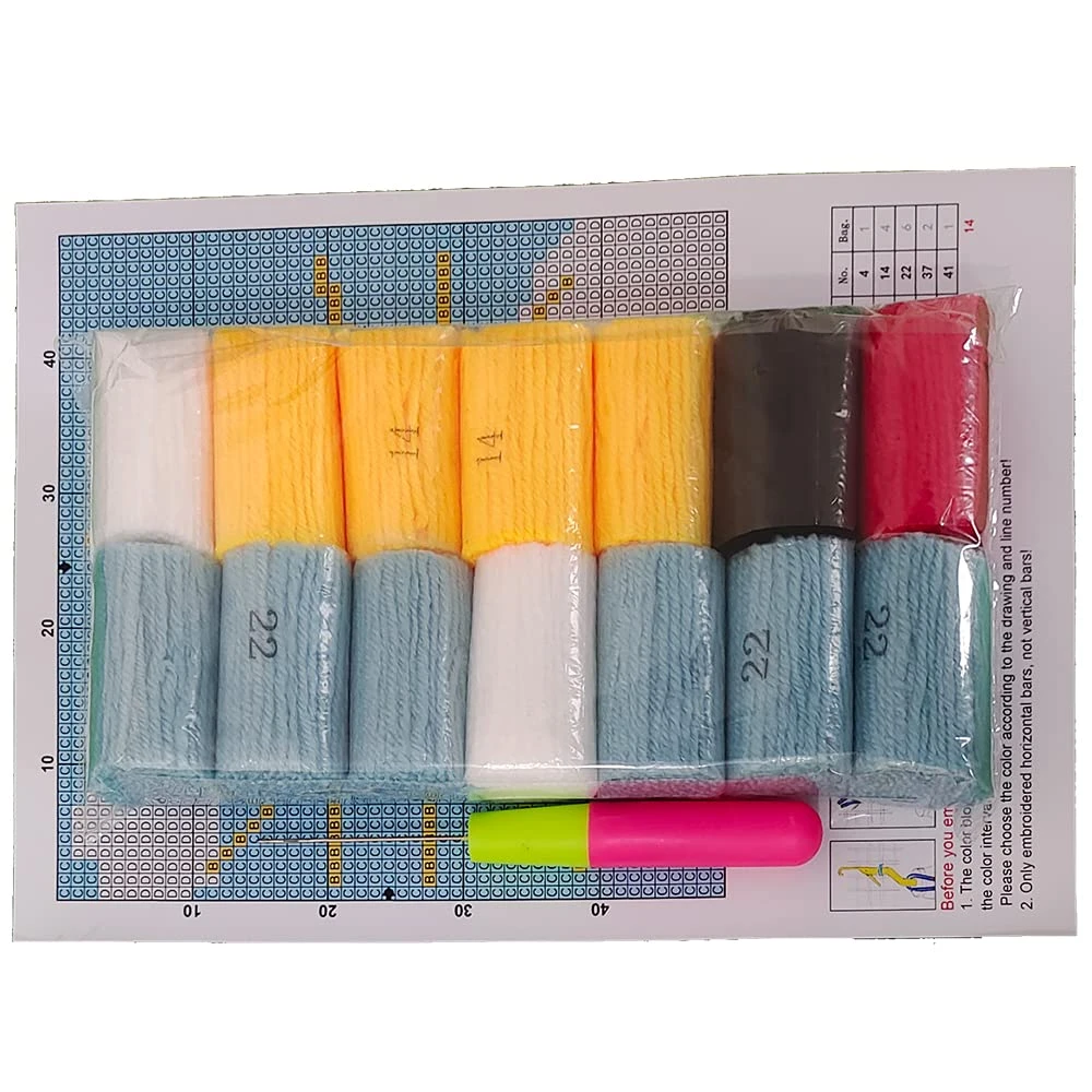 Latch Hook Kits Rug Fox Crochet Yarn Cushion Colour Pre-Printed Canvas Cover Rug Needlework DIY Hook And Latch Kit Christmas Home Decoration 30x30cm/12 X12inch 13 Latch Hook Kits Rug Fox Crochet Yarn Cushion Colour Pre-Printed Canvas Cover Rug Needlework DIY Hook And Latch Kit Christmas Home Decoration 30x30cm/12 X12inch - Image 11