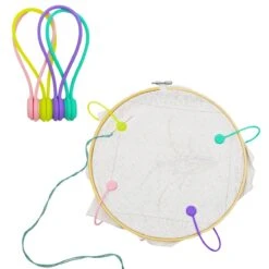 4 Pcs Needle Minders Magnetic Cross Stitch Fabric Clips, Macron Color Magnetic Needle Minder, Perfect Cross-Stitch Embroidery And Needlework Accessories, Ideal Gift For Craft Enthusiasts 26 4 Pcs Needle Minders Magnetic Cross Stitch Fabric Clips, Macron Color Magnetic Needle Minder, Perfect Cross-Stitch Embroidery And Needlework Accessories, Ideal Gift For Craft Enthusiasts -Michaels Stores 489737518602288 1